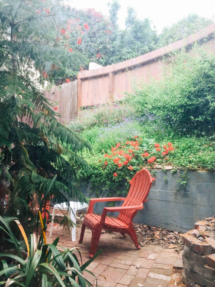 Outdoor space at our airbnb | Carla Gabriel Garcia