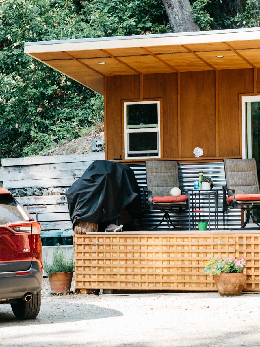 Cabin and car | Ben Lomond, California | Carla Gabriel Garcia