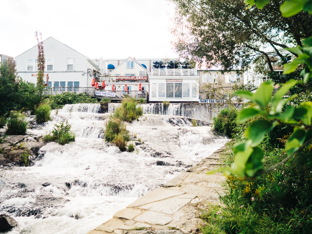 waterfall | Camden Harbor Park, Maine | Photography by Carla Gabriel Garcia