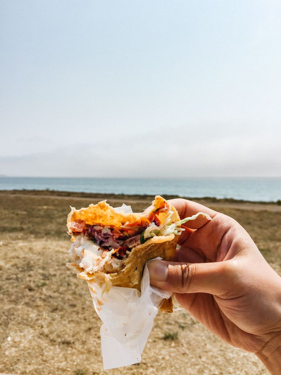 Grilled Fish Tacos | Taqueria La Gallina | Half Moon Bay, California | Carla Gabriel Garcia