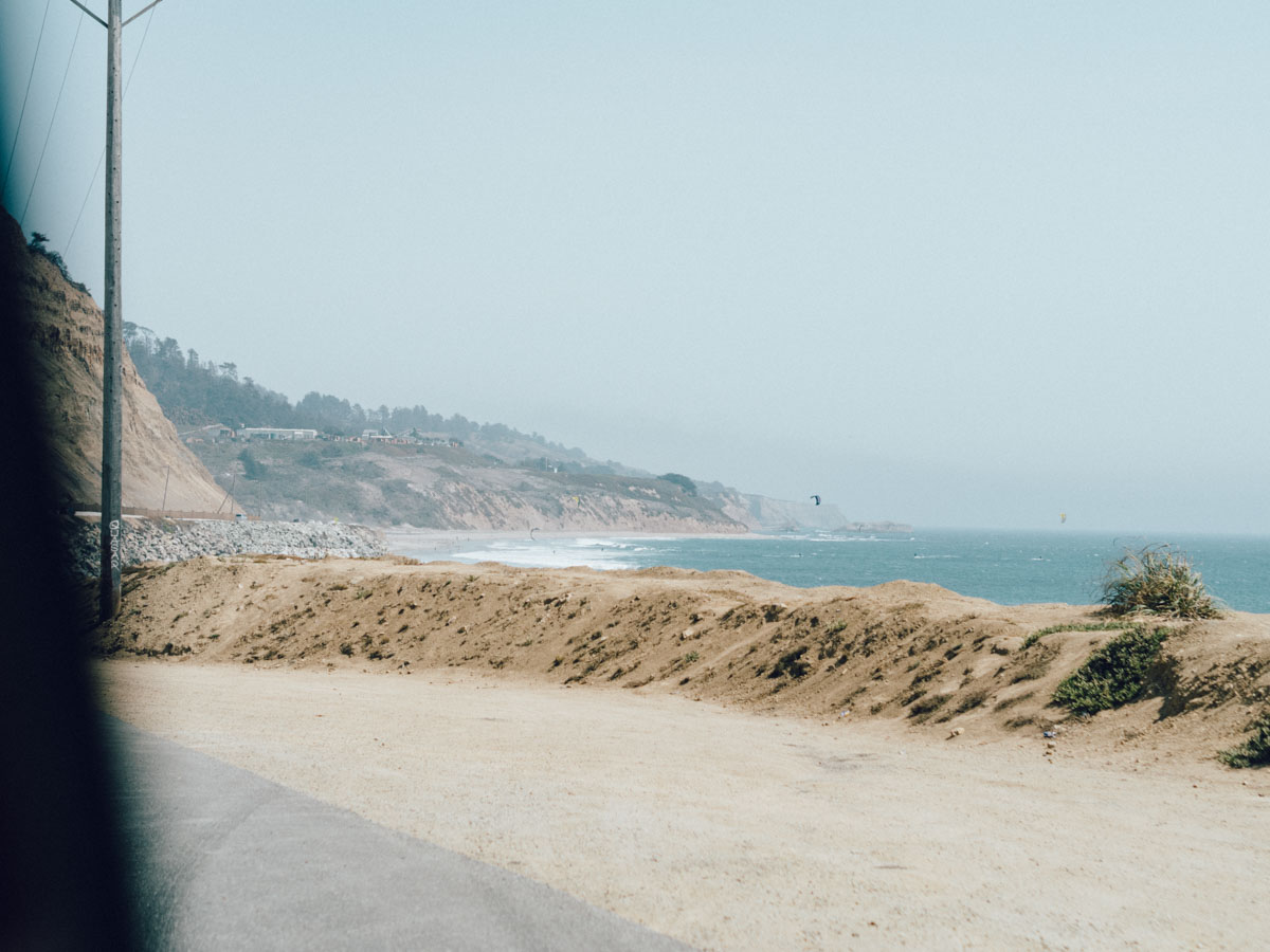 Highway 1 out the car window | Carla Gabriel Garcia