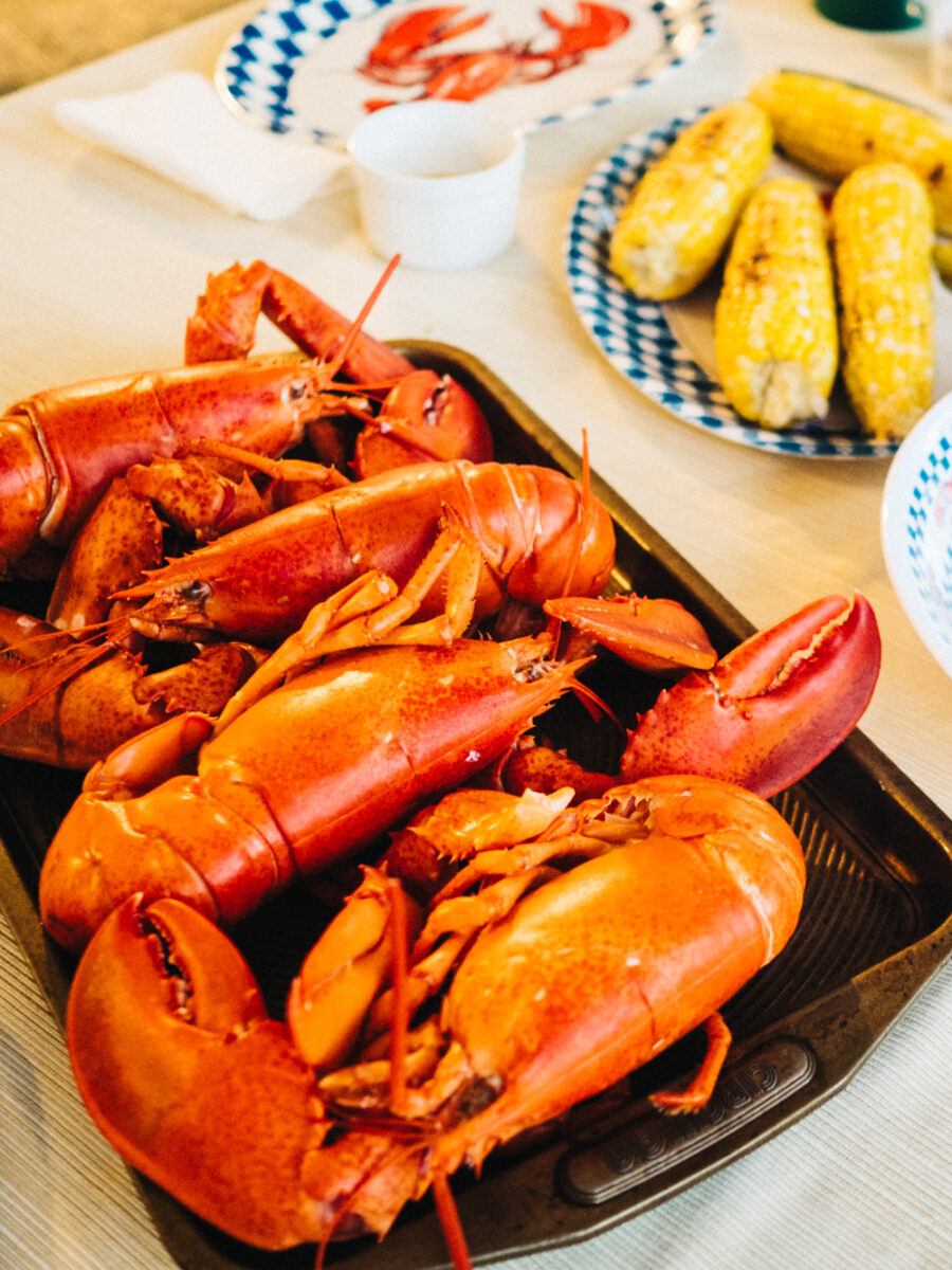 Homecooked Lobster Dinner | Lincolnville, Maine | Photography by Carla Gabriel Garcia