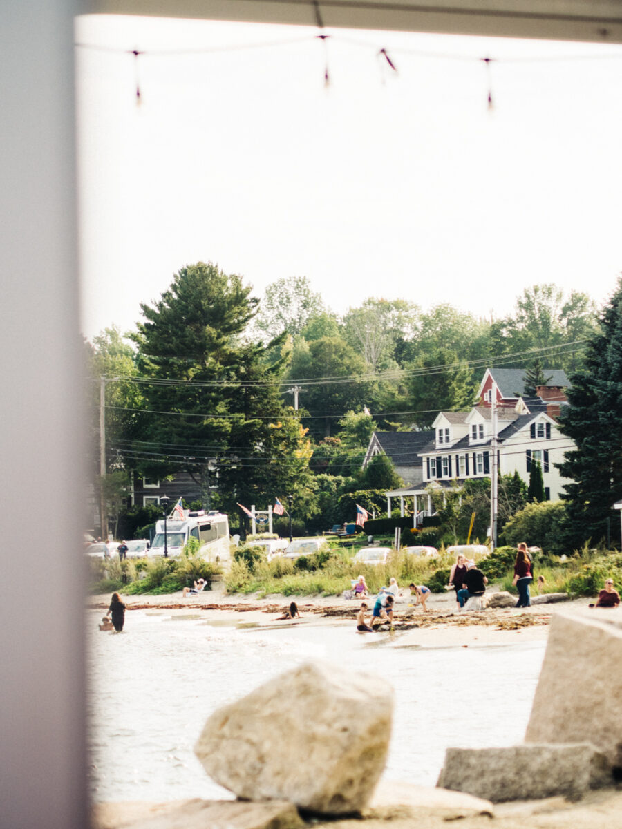 Beachgoers | Lincolnville, Maine | Photography by Carla Gabriel Garcia