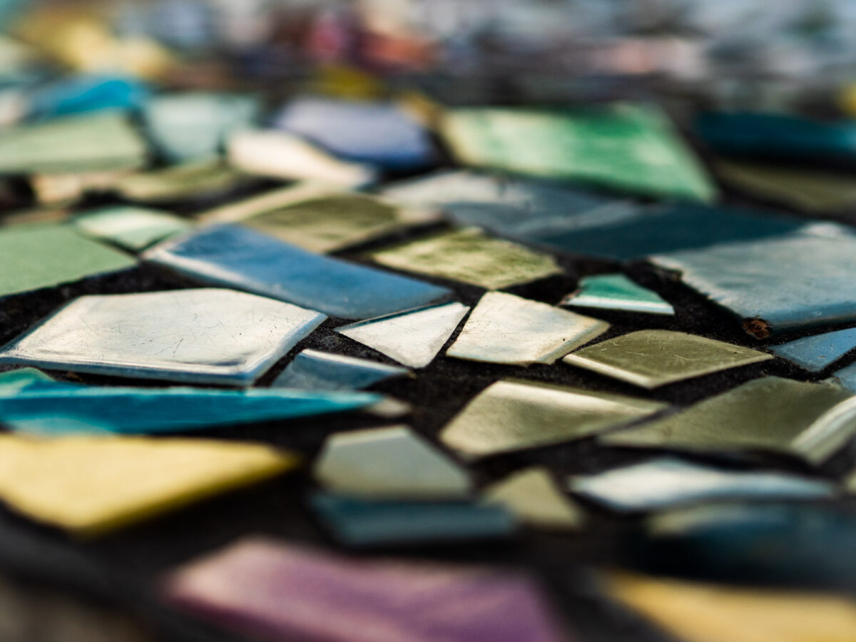 Colorful Mosaic Tiles at Nepenthe Big Sur | Photography by Carla Gabriel Garcia