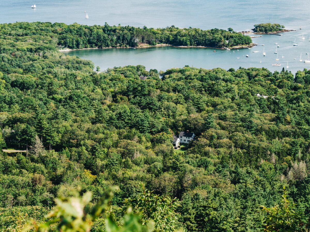 View of Penobscot Bay from Mount Battie | Photography by Carla Gabriel Garcia