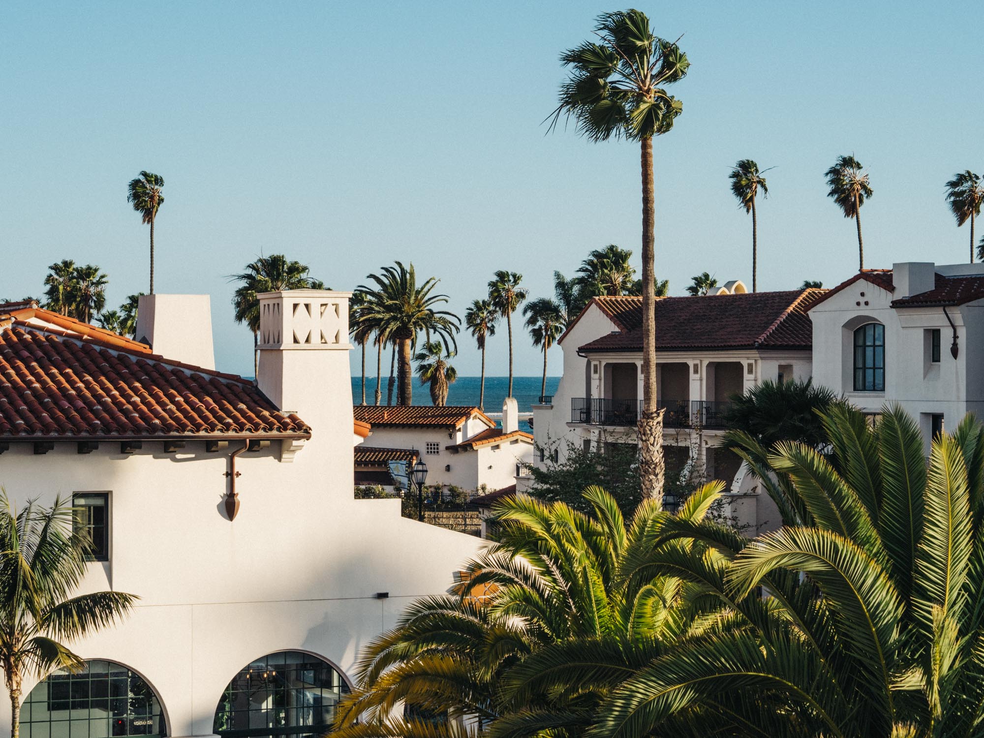 Downtown Santa Barbara rooftops | Travel Photography by Carla Gabriel Garcia