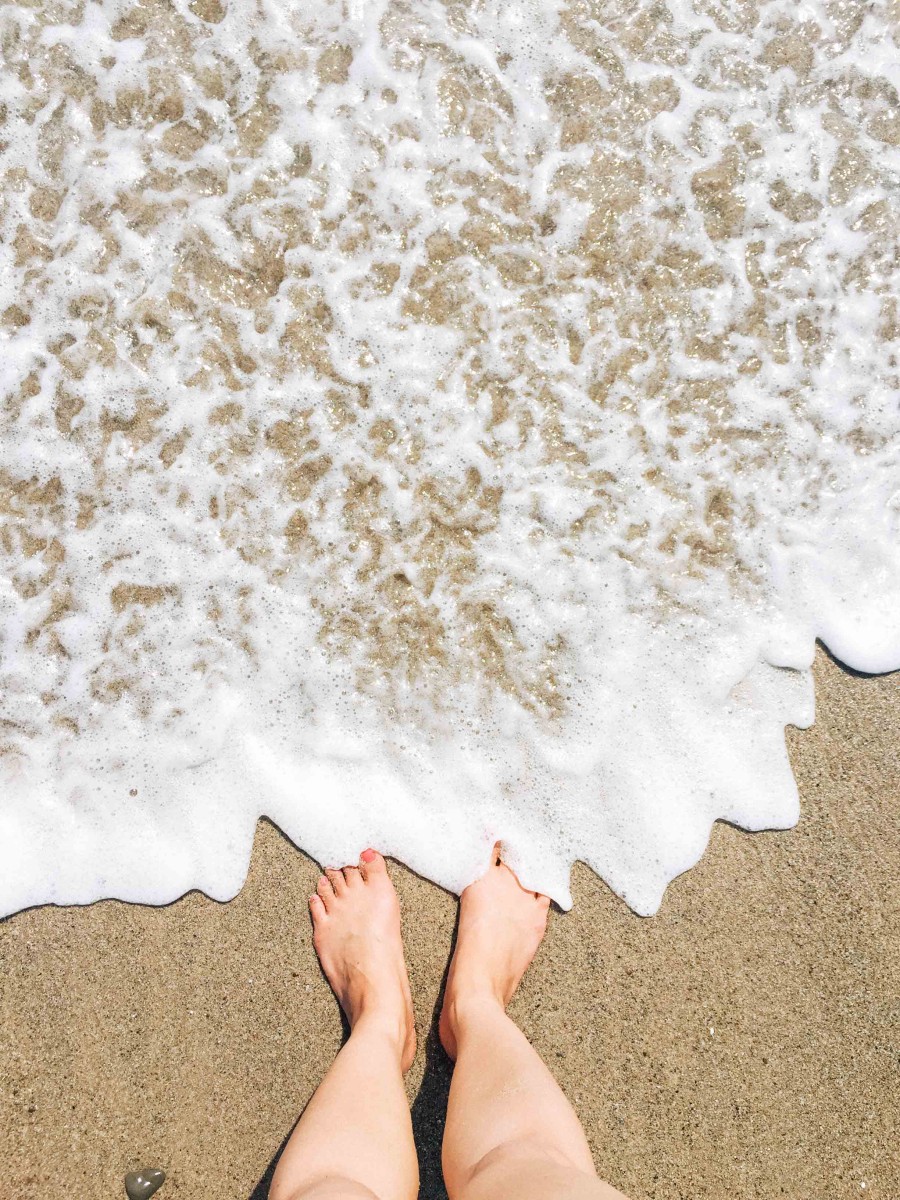 Toes in the Surf Step 2 | Carla Gabriel Garcia