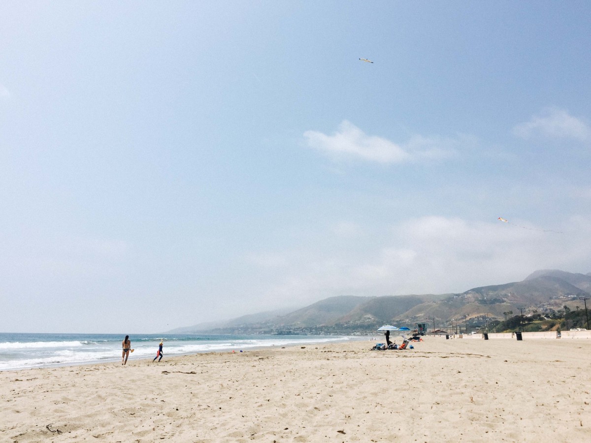 Blue Skies at Zuma Beach Malibu, California | Carla Gabriel Garcia